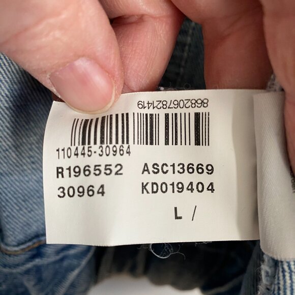 Mavi, Rosa, All For Love, Pride Collection Denim Jacket, Size L UNISEX - Picture 5 of 6